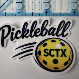 Pickleball SCTX Stickers